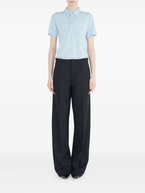 Maison Margiela high-waisted trousers - Black - zdjęcie produktu nr 1