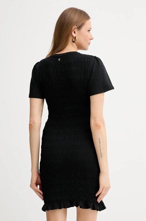 Guess sukienka CLAIRE kolor czarny mini dopasowana W5GK34 KCSA2 - zdjęcie produktu nr 2