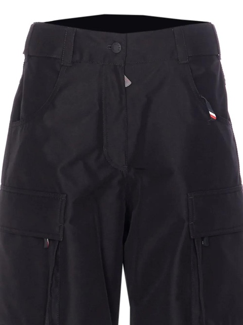 Moncler Grenoble patch-logo ski cargo pants - Black - zdjęcie produktu nr 1