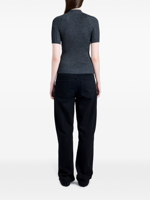 Proenza Schouler Jaden T-shirt - Grey - zdjęcie produktu nr 2