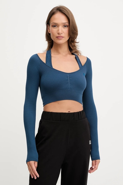 Guess longsleeve PEONY damskie kolor niebieski V5YP06 Z3OA0 - zdjęcie produktu nr 1