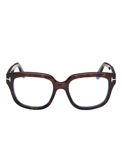 TOM FORD Eyewear square-frame glasses - Brown - zdjęcie produktu nr 1