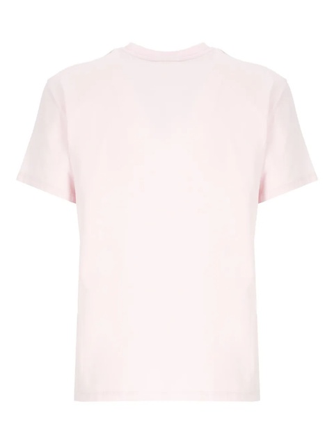 MC2 Saint Barth Emilie strass-logo crew-neck T-shirt - Pink - zdjęcie produktu nr 2