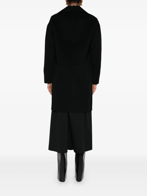 ANINE BING button-front coat - Black - zdjęcie produktu nr 2