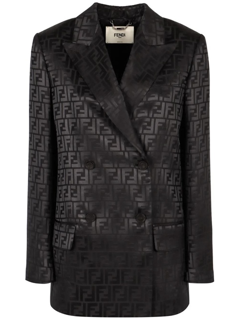 FENDI silk blazer - Black - zdjęcie produktu nr 1