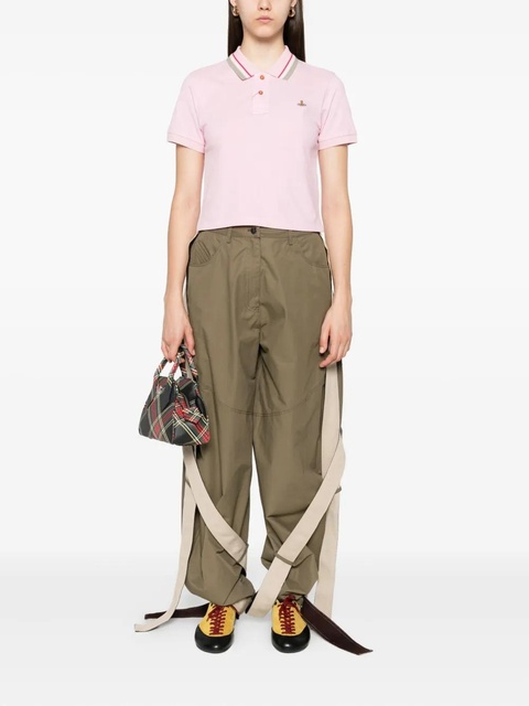 Vivienne Westwood cotton polo shirt - Pink - zdjęcie produktu nr 2