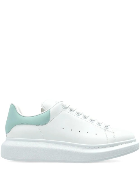 Alexander McQueen Oversized leather platform sneakers - White - zdjęcie produktu nr 1