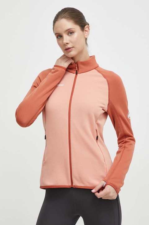 Mammut bluza sportowa Aconcagua kolor różowy gładka - zdjęcie produktu nr 1