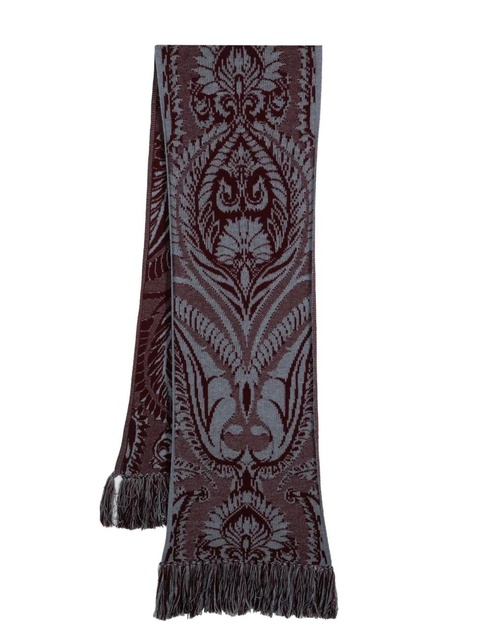 ETRO jacquard scarf - Blue - zdjęcie produktu nr 1