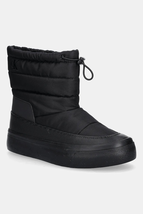 Calvin Klein śniegowce VULC FLATF SNOWBOOT NYLON kolor czarny YW0YW01977 - zdjęcie produktu nr 1