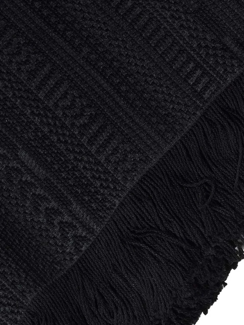 Max Mara fringed scarf - Black - zdjęcie produktu nr 2