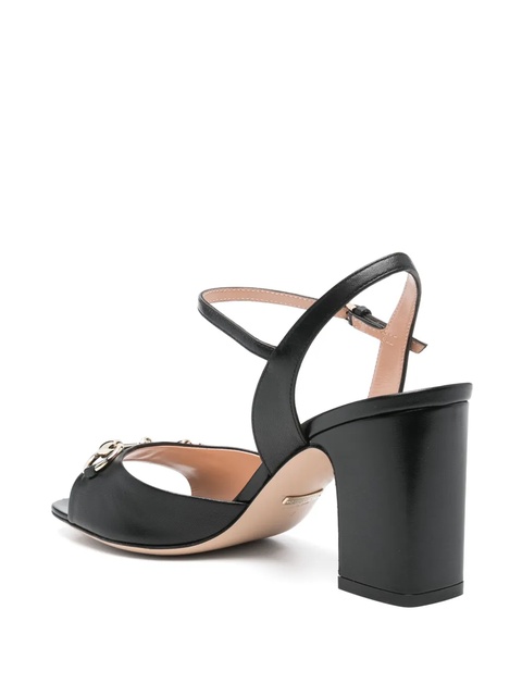 Gucci 75mm Horsebit sandals - Black - zdjęcie produktu nr 2