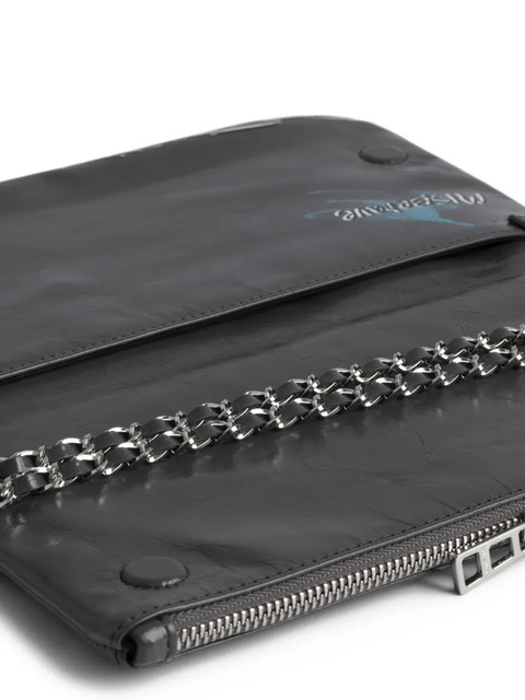 Zadig&Voltaire x Humberto Cruz Rock chain clutch bag - Grey - zdjęcie produktu nr 2