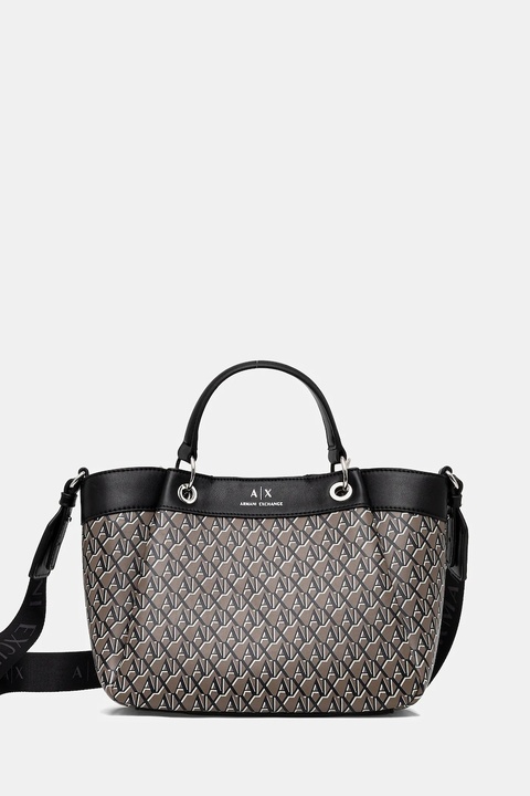 Armani Exchange torebka kolor brązowy XW000393 AF17145 - zdjęcie produktu nr 1