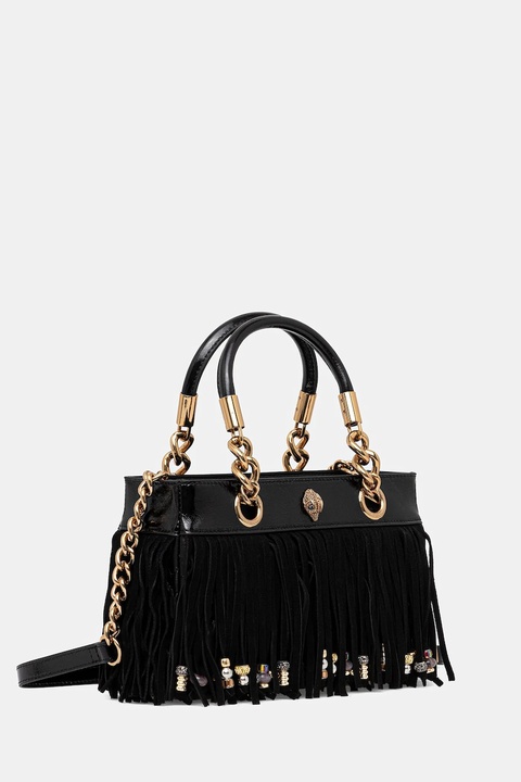 Kurt Geiger London torebka skórzana KENSINGTON kolor czarny 4702700129 - zdjęcie produktu nr 1