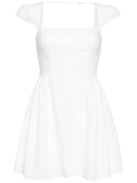 Reformation Oaklyn linen dress - White - zdjęcie produktu nr 2