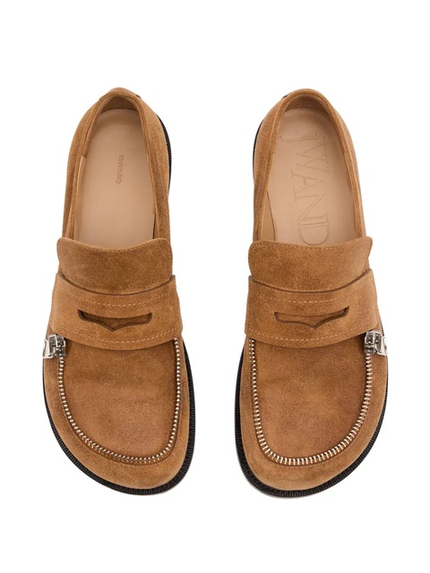 JW Anderson Biker penny loafers - Brown - zdjęcie produktu nr 2