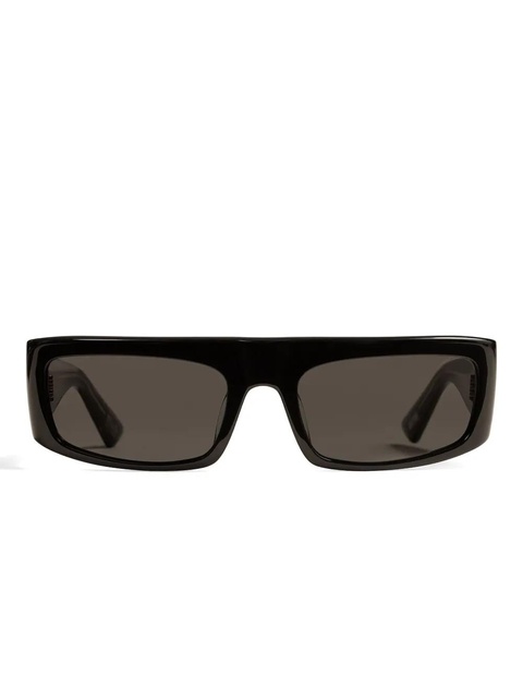 KHAITE rectangle-frame sunglasses - Black - zdjęcie produktu nr 1