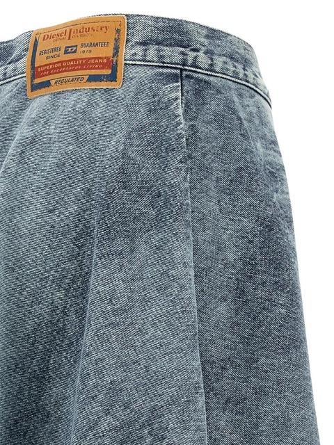 Diesel stone-washed denim skirt - Blue - zdjęcie produktu nr 2