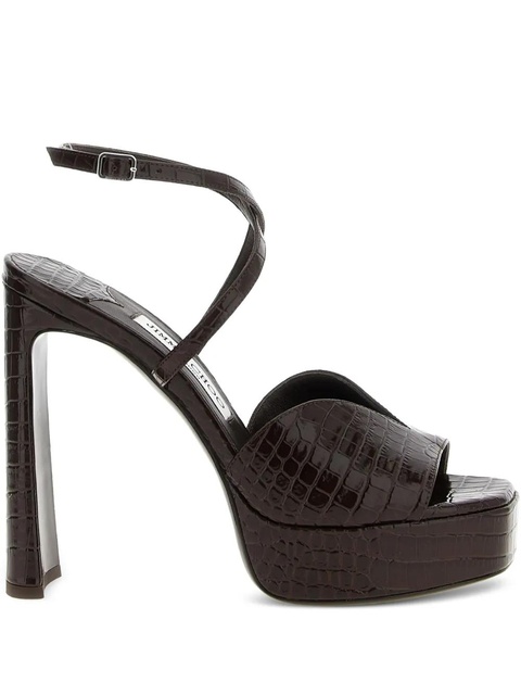 Jimmy Choo 125mm Karli platform sandals - Brown - zdjęcie produktu nr 1
