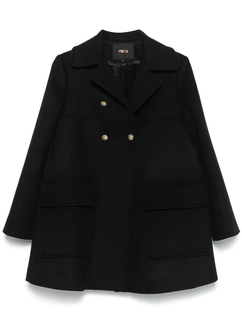 Maje felted coat - Black - zdjęcie produktu nr 1