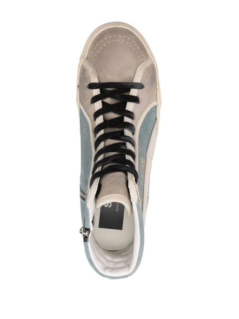 Golden Goose Slide suede sneakers - Blue - zdjęcie produktu nr 2