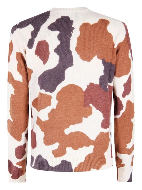 MC2 Saint Barth printed crew-neck sweater - Neutrals - zdjęcie produktu nr 2