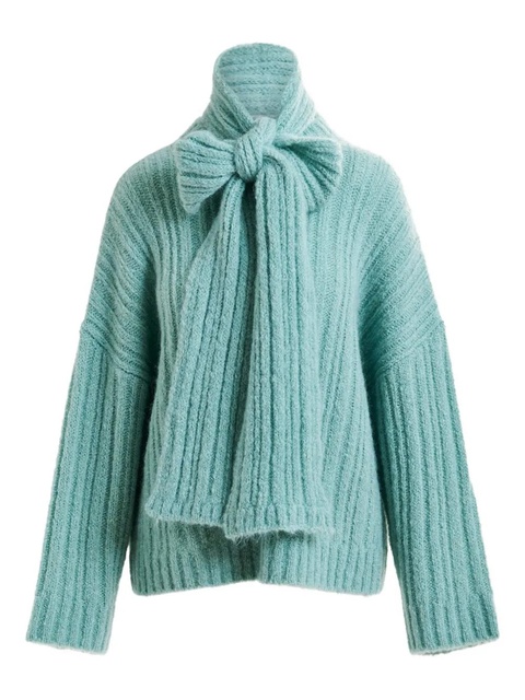 Essentiel Antwerp ribbed-knit sweater - Blue - zdjęcie produktu nr 1