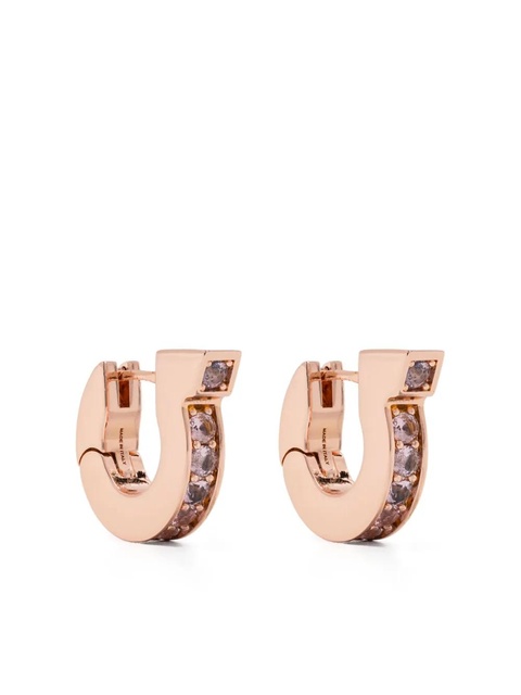 Ferragamo Gancini earrings - Pink - zdjęcie produktu nr 1