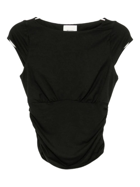 Reformation Madelyn top - Black - zdjęcie produktu nr 2