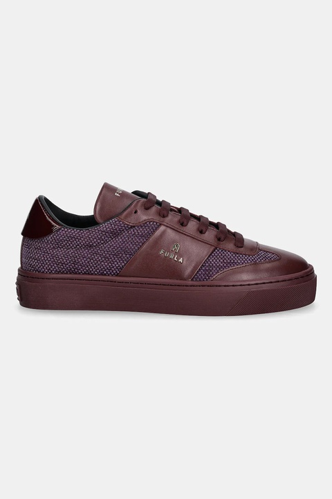 Furla sneakersy Enjoy Lace-Up damskie kolor czerwony YI79ENJ BX4210 26700 - zdjęcie produktu nr 2