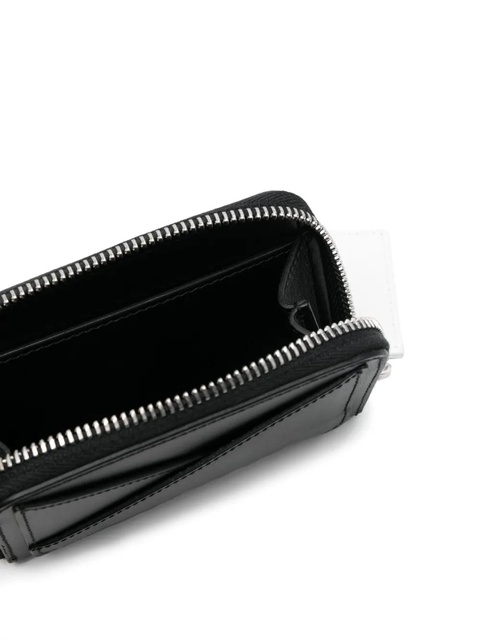 MM6 Maison Margiela Japanese 6 zip-around wallet - Black - zdjęcie produktu nr 2