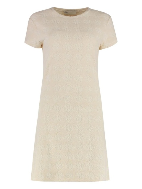 Tory Burch geometric pattern dress - Neutrals - zdjęcie produktu nr 1