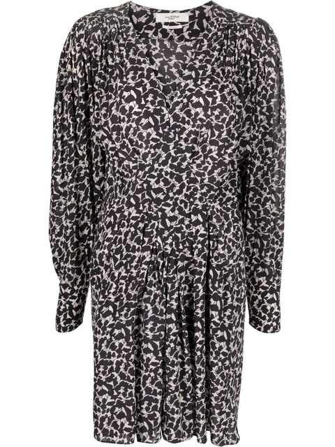 MARANT ÉTOILE Arone patterned dress - Neutrals - zdjęcie produktu nr 1