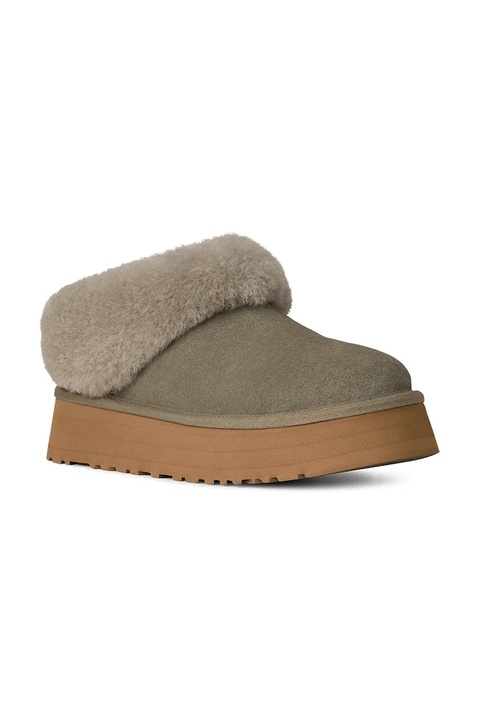 UGG śniegowce zamszowe Tazzelle kolor zielony 1171393.MSG - zdjęcie produktu nr 2