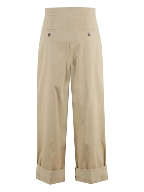Weekend Max Mara pleated-front cuffed trousers - Neutrals - zdjęcie produktu nr 2
