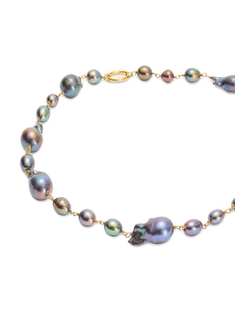Jil Sander freshwater-pearls necklace - Gold - zdjęcie produktu nr 2