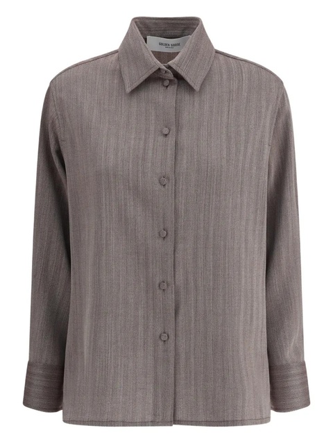 Golden Goose button-fastening shirt - Brown - zdjęcie produktu nr 1