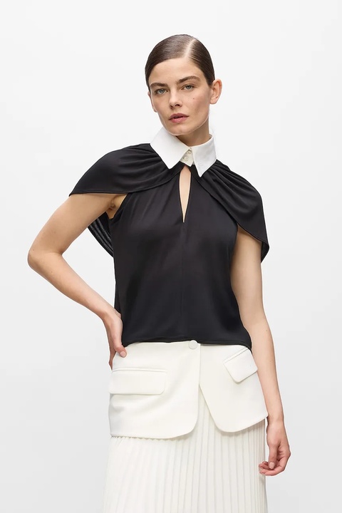 Karl Lagerfeld t-shirt Karl Lagerfeld Studio damski kolor czarny A4W17036 - zdjęcie produktu nr 1