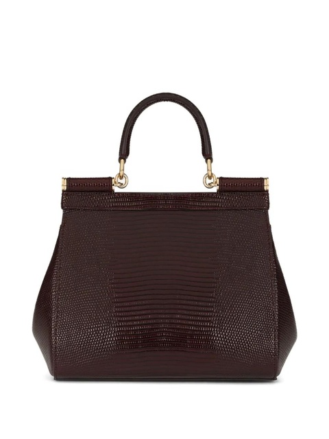 Dolce & Gabbana medium Sicily tote bag - Red - zdjęcie produktu nr 2