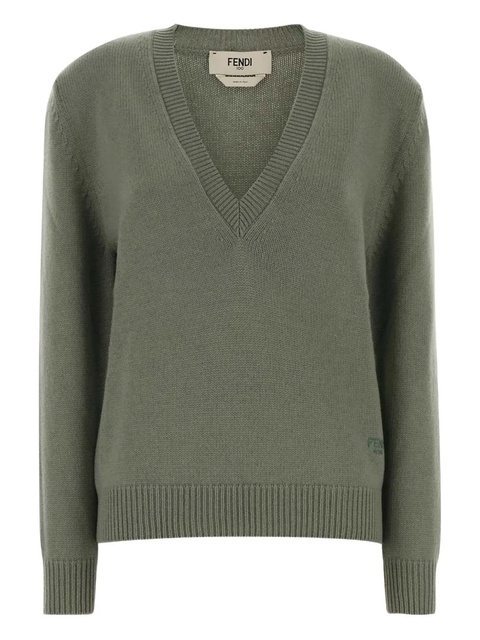 FENDI cashmere sweater - Green - zdjęcie produktu nr 1
