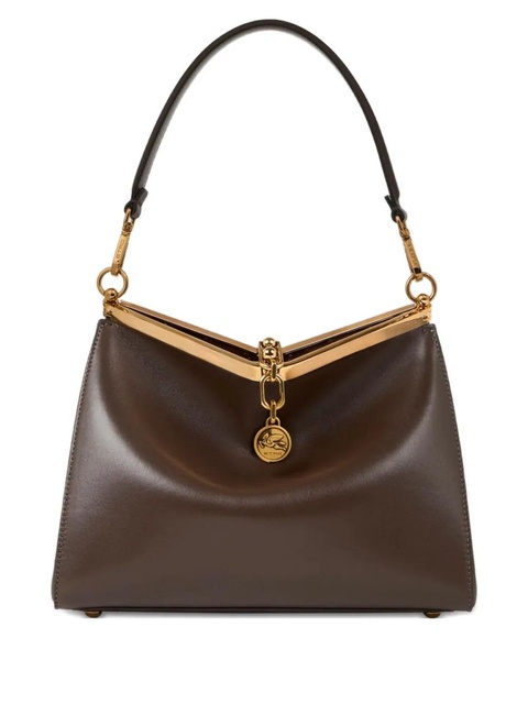 ETRO Vela leather shoulder bag - Brown - zdjęcie produktu nr 1
