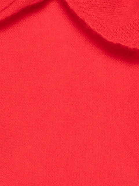 SOLOTRE ring-embellished scarf - Red - zdjęcie produktu nr 2