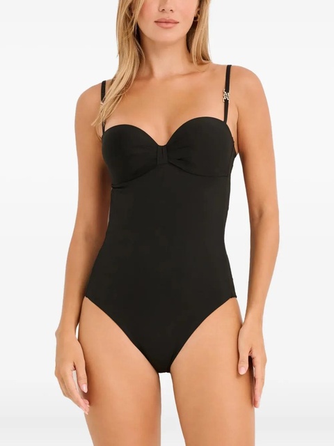 Max Mara Chantal detachable-straps swimsuit - Black - zdjęcie produktu nr 2