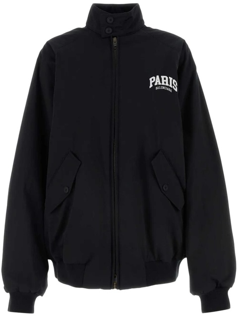 Balenciaga cotton bomber jacket - Black - zdjęcie produktu nr 1