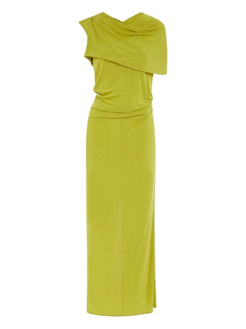 Magda Butrym draped cowl-neck dress - Green - zdjęcie produktu nr 1