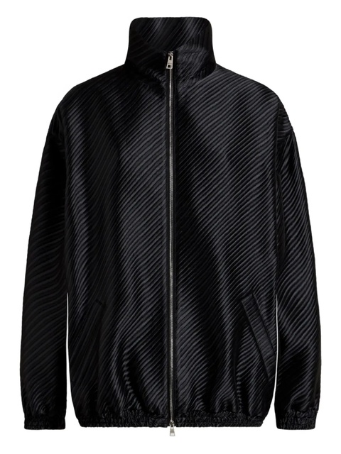 ETRO striped-jacquard bomber jacket - Black - zdjęcie produktu nr 1