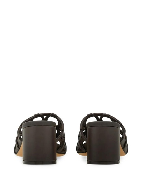 Ferragamo 55mm Gancini sandals - Brown - zdjęcie produktu nr 2