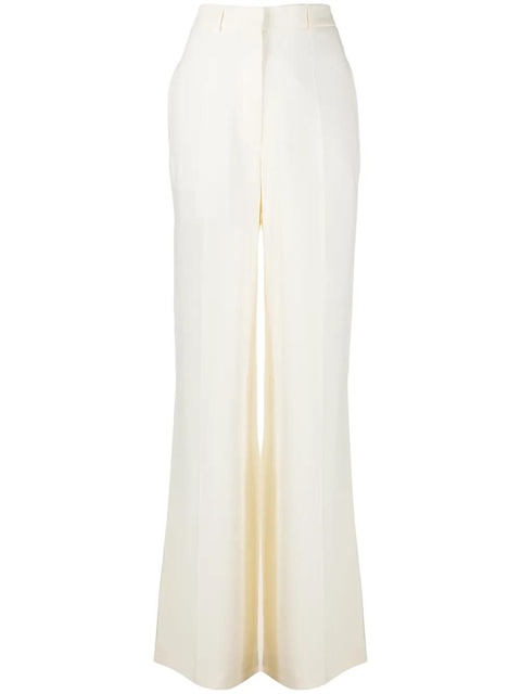 Victoria Beckham high-waisted wide leg trousers - White - zdjęcie produktu nr 1