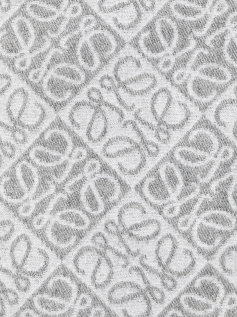 LOEWE Anagram scarf - Grey - zdjęcie produktu nr 2
